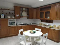 CUCINA Gm cucine ad angolo Giada castagno SCONTATA