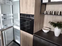 Cucina Gm cucine moderna ad isola grigio in laminato materico Xl