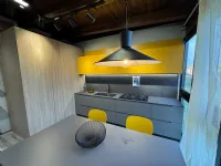 Cucina Febal casa modula j design grigia Febal ad angolo scontata 73%