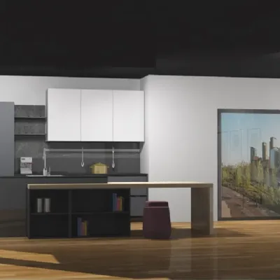 Cucina modello Design fenix Gicinque PREZZO SCONTATO 71%