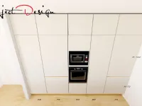 Cucina grigia design con isola Sp22 Astra a soli 7900 Euro
