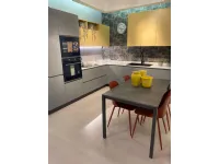 Cucina grigia moderna ad angolo Arrex Gea a soli 9030 Euro