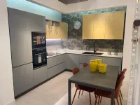 Cucina grigia moderna ad angolo Arrex Gea a soli 9030 Euro