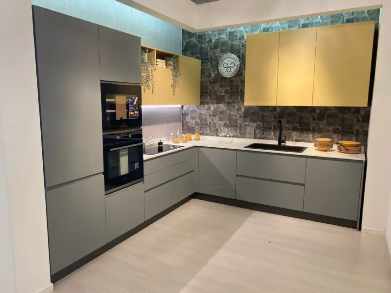 Cucina Gea ad angolo Arrex con uno sconto imperdibile