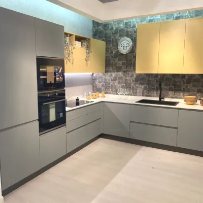 Cucina Gea ad angolo Arrex con uno sconto imperdibile