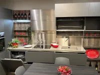 Cucina ad angolo in polimerico a prezzo ribassato 49%