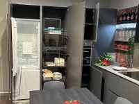 Cucina ad angolo in polimerico a prezzo ribassato 49%