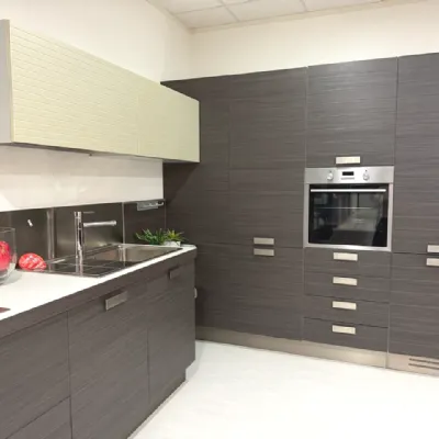 Cucina grigia moderna ad angolo Maistri cucine Rigo a soli 5850 Euro