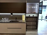 Cucina ad angolo in laminato materico a prezzo scontato 33%