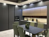 Cucina Star moderna grigia Mobilturi ad angolo scontata 50%