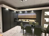 Cucina Star moderna grigia Mobilturi ad angolo scontata 50%