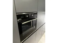 Cucina grigia moderna con penisola Dibiesse Area 22 xl job a soli 14260 Euro