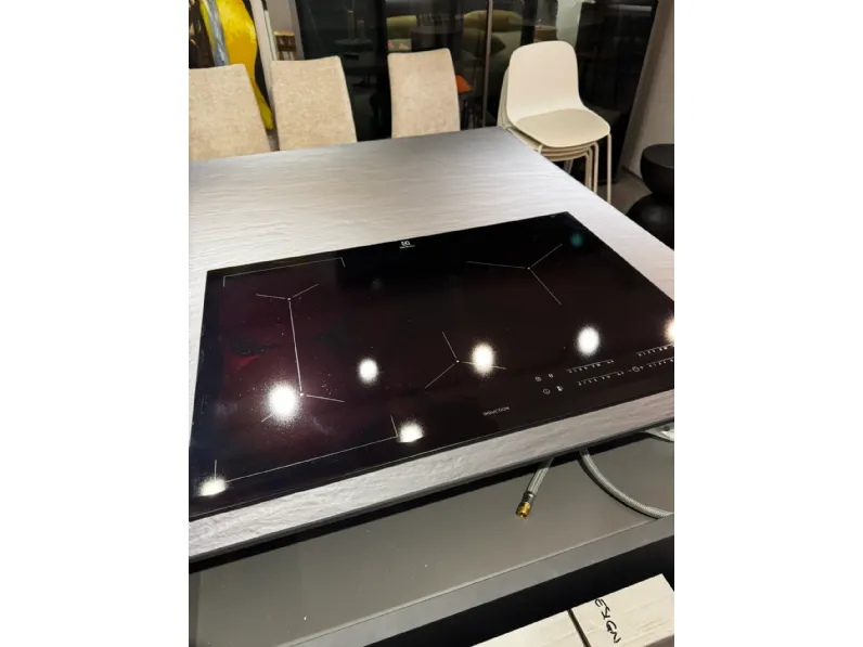 Cucina grigia moderna con penisola Dibiesse Area 22 xl job a soli 14260 Euro