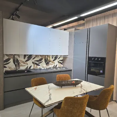 Cucina grigia moderna lineare Alyssa Artigianale a soli 5720 Euro