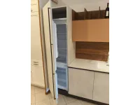 Cucina lineare in laminato opaco grigia Cucina cloe a prezzo scontato
