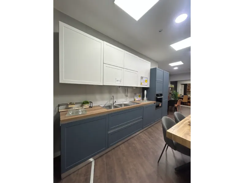 Cucina grigia moderna lineare Cucina gaia pet Mobilturi a soli 5900 Euro