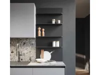 Cucina a PREZZI OUTLET in laminato materico Prima cucine -50%