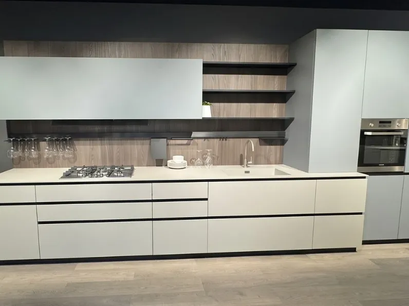 Cucina grigia moderna lineare Linea La casa moderna a soli 17200 Euro