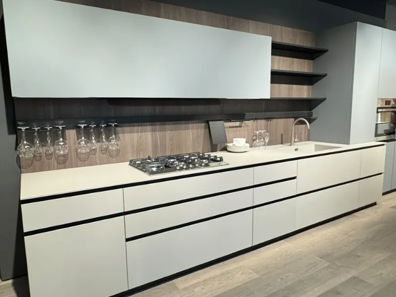 Cucina moderna lineare Linea La casa moderna a prezzo ribassato