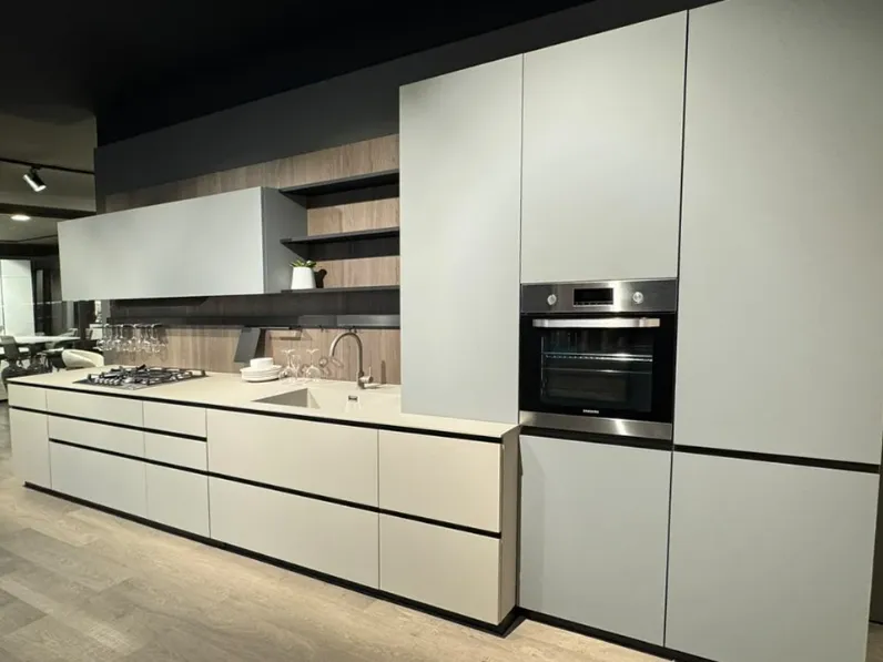 Cucina moderna lineare Linea La casa moderna a prezzo ribassato