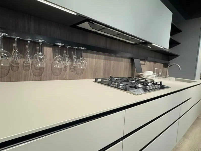Cucina moderna lineare Linea La casa moderna a prezzo ribassato