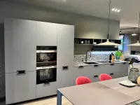 Cucina grigia moderna lineare Maxima 2.2 Cesar a soli 17465