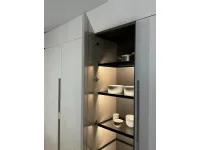 Cucina lineare moderna grigia Record cucine One a soli 15800 Euro
