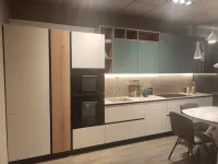 Cucina Retta cloe moderna grigia Arredo3 lineare scontata 50%