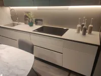 Cucina Retta cloe moderna grigia Arredo3 lineare scontata 50%