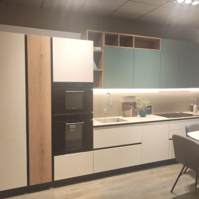 Cucina Retta cloe moderna grigia Arredo3 lineare scontata 50%