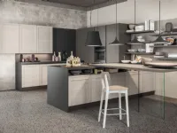 Cucina Frame con penisola Arredo3 con uno sconto imperdibile