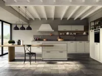 Cucina grigio country lineare Castellana mir Md work scontata