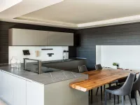 Cucina grigio design ad angolo Ingrosso cucine moderne icm61 Primopiano cucine