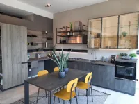 Cucina design ad angolo Mia Scavolini a prezzo ribassato