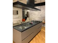 Cucina ad isola design Alea Poliform a prezzo scontato