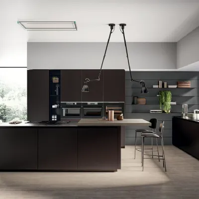 Scopri la cucina ad isola Ar2 Arredo3 grigia: 17359! Design moderno e di qualit.