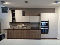 Cucina grigio design lineare Cloe Arredo3