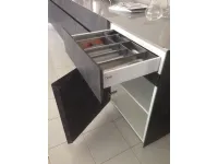 Scopri la cucina Elle Cesar in design lineare grigio a soli 3990!