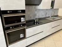 Cucina grigio design lineare Stella  Essebi cucine in Offerta Outlet