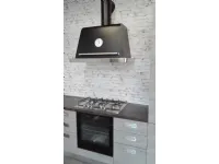 Cucina grigio industriale con penisola Oslo  Gicinque cucine in Offerta Outlet