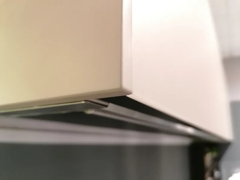 Cucina grigio moderna ad angolo Copat 31 ls Prezioso in offerta