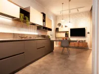 Cucina grigio moderna ad angolo Cucina scavolini evolution in sconto prezzo outlet Scavolini in offerta
