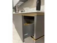 Cucina ad angolo moderna grigia Scavolini Delinea a soli 11600