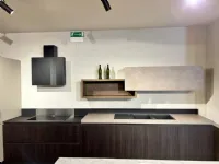 Cucina grigio moderna ad angolo Metropolis Stosa in offerta