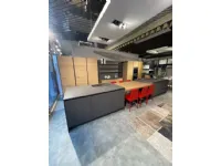 Cucina Kal ecomalta moderna grigio Arredo3 ad isola scontata 61%