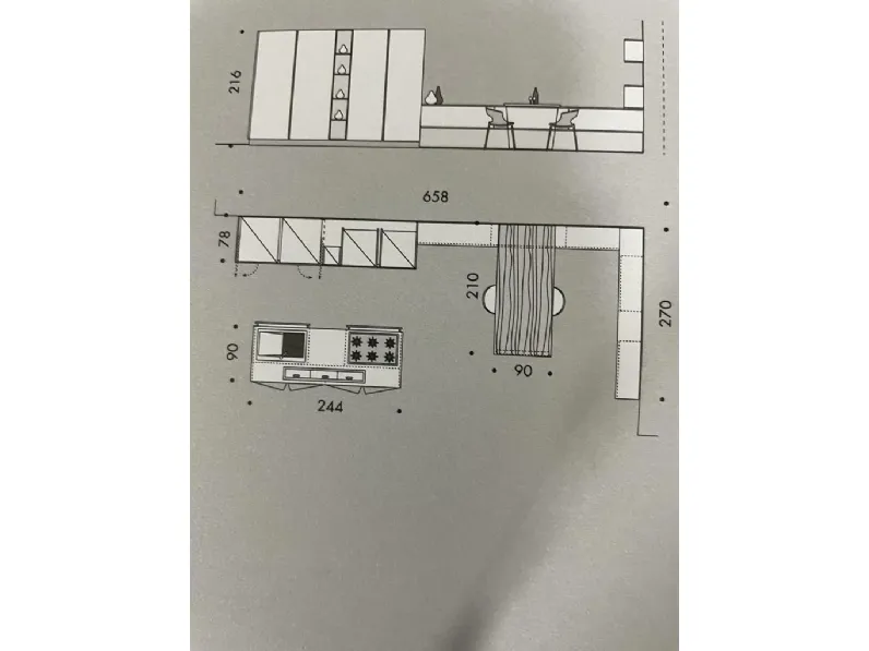 Cucina Spagnol cucine ad isola Miami SCONTATA 35%
