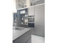 Cucina grigio moderna ad isola Obliqua Ernestomeda a soli 30000