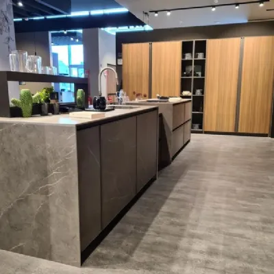 CUCINA ad isola Arredo3 Sa 190 square pietra grey SCONTATA 57%