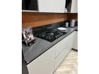 Cucina grigio moderna con penisola Evolution Scavolini a soli 6900