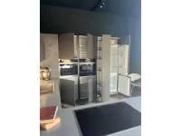 Cucina grigio moderna con penisola Space Forma 2000 a soli 7800